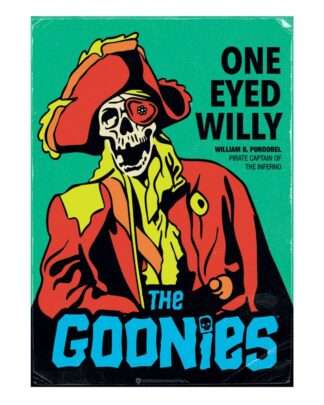 Die Goonies Kunstdruck 40th Anniversary One Eyed Willy Limited Edition 42 x 30 cm