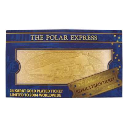 Der Polarexpress Replik Train Ticket 24k Gold Plated Limited Edition – Bild 6