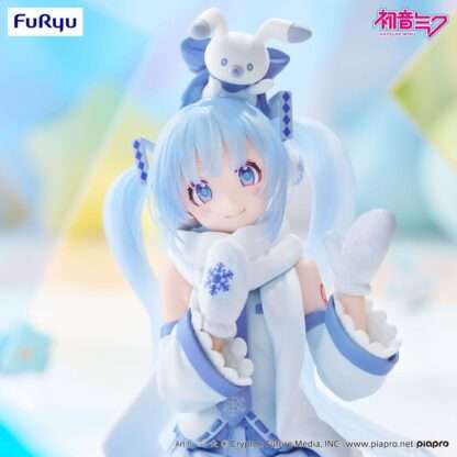 Hatsune Miku Noodle Stopper PVC Statue Snow Miku Sky Town 10th Ver. 15 cm – Bild 2