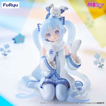 Hatsune Miku Noodle Stopper PVC Statue Snow Miku Sky Town 10th Ver. 15 cm – Bild 12