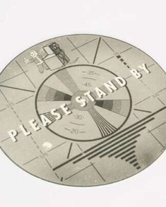 Fallout Slip Mat Please Stand by Record 30 x 30 cm