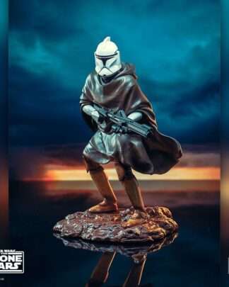 Star Wars: The Clone Wars Statue 1/7 Hawkbat Battalion Clone Trooper 2019 Premier Guild Membership Gift 25 cm