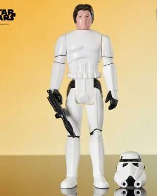 Star Wars Episode IV Jumbo Vintage Kenner Actionfigur Han Solo in Stormtrooper Disguise 2021 Premier Guild Membership Gift 30 cm