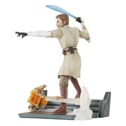 Star Wars: The Clone Wars Deluxe Gallery PVC Statue General Obi-Wan Kenobi 23 cm – Bild 2