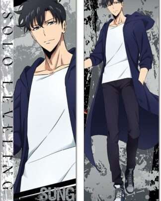 Solo Leveling Dakimakura Kissen Sung Jinwoo S Rank