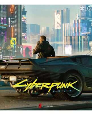 Cyberpunk 2077 Gaming Puzzle Mercenary on the Rise (1000 Teile)