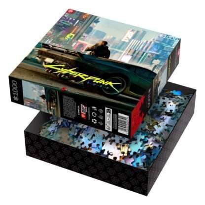 Cyberpunk 2077 Gaming Puzzle Mercenary on the Rise (1000 Teile) – Bild 3