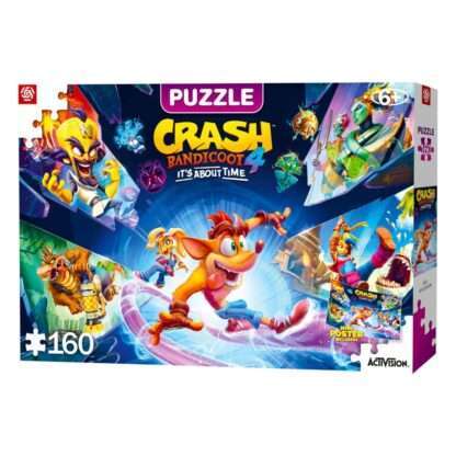 Crash Bandicoot 4 Kids Puzzle It's About Time (160 Teile) – Bild 3