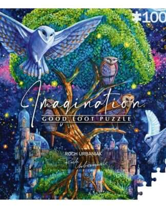 Roch Urbaniak Imagination Puzzle Owl Island / Wyspa Sów (1000 Teile)