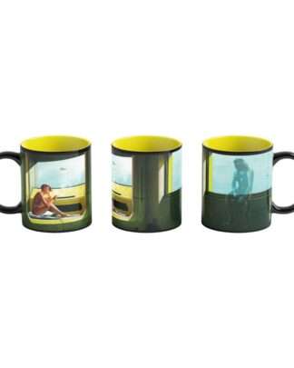 Cyberpunk 2077 Game Art Chronicles Tasse Artwork Inspired by Edward Hopper 450 ml