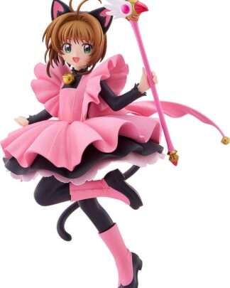 Cardcaptor Sakura Pop Up Parade PVC Statue Sakura Kinomoto: Black Cat Costume Ver. L Size 22 cm