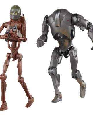 Star Wars Episode II Black Series Actionfiguren 2er-Pack C-3PO (B1 Battle Droid Body) & Super Battle Droid 15 cm