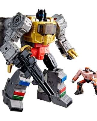 The Transformers: The Movie Studio Series Leader Class Actionfigur Dinobot Grimlock & Autobot Wheelie 22 cm