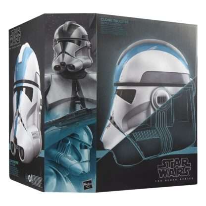 Star Wars: Ahsoka Black Series Elektronischer Helm Clone Trooper (501st Legion) - Beschädigte Verpackung – Bild 3