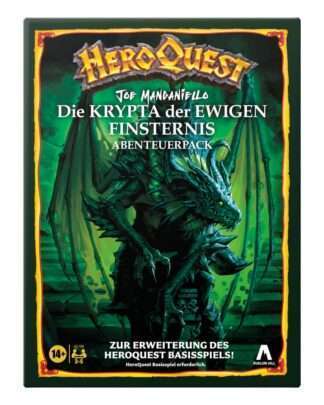 HeroQuest Brettspiel-Erweiterung Die Krypta der ewigen Finsternis Abenteuerpack *Deutsche Version*