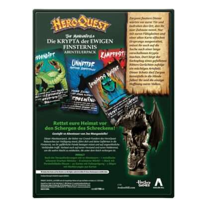 HeroQuest Brettspiel-Erweiterung Die Krypta der ewigen Finsternis Abenteuerpack *Deutsche Version* – Bild 2