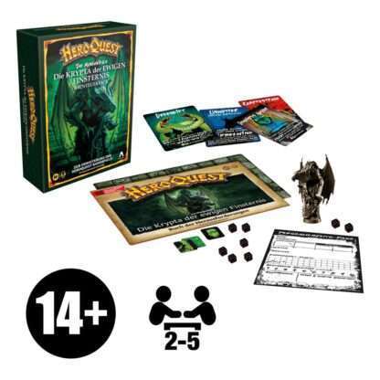 HeroQuest Brettspiel-Erweiterung Die Krypta der ewigen Finsternis Abenteuerpack *Deutsche Version* – Bild 5
