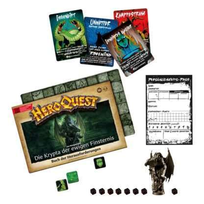 HeroQuest Brettspiel-Erweiterung Die Krypta der ewigen Finsternis Abenteuerpack *Deutsche Version* – Bild 8
