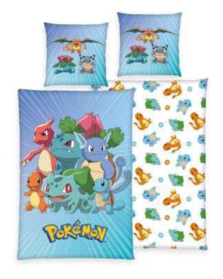 Pokemon Bettwäsche Group B 135 x 200 cm / 80 x 80 cm