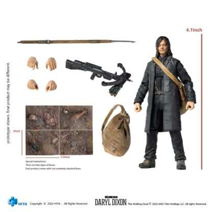 The Walking Dead Exquisite Mini Actionfigur 1/18 Daryl 11 cm – Bild 2