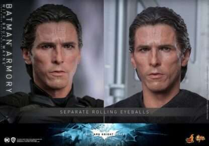 The Dark Knight Rises Movie Masterpiece Actionfigur & Diorama 1/6 Batman Armory with Bruce Wayne 30 cm – Bild 16