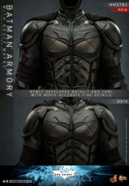 The Dark Knight Rises Movie Masterpiece Actionfigur & Diorama 1/6 Batman Armory with Bruce Wayne 30 cm – Bild 19