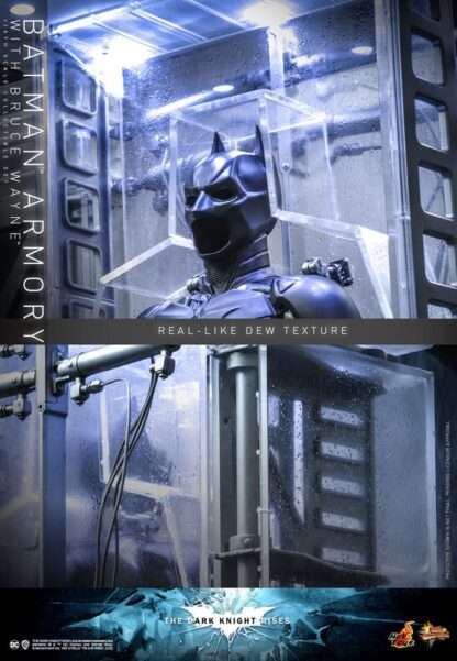 The Dark Knight Rises Movie Masterpiece Actionfigur & Diorama 1/6 Batman Armory with Bruce Wayne 30 cm – Bild 21