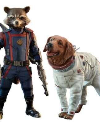Guardians of the Galaxy Vol. 3 Movie Masterpiece Actionfiguren 1/6 Rocket & Cosmo 16 cm