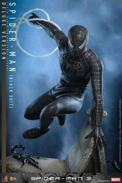 Spider-Man 3 Movie Masterpiece Actionfigur 1/6 Spider-Man (Black Suit) (Deluxe Version) 30 cm – Bild 5