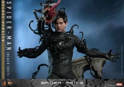 Spider-Man 3 Movie Masterpiece Actionfigur 1/6 Spider-Man (Black Suit) (Deluxe Version) 30 cm – Bild 8