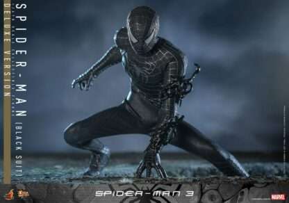 Spider-Man 3 Movie Masterpiece Actionfigur 1/6 Spider-Man (Black Suit) (Deluxe Version) 30 cm – Bild 9