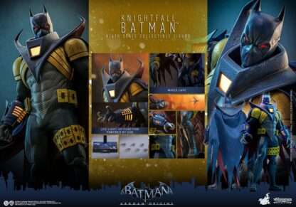 Batman: Arkham Origins Videogame Masterpiece Actionfigur 1/6 Knightfall Batman 32 cm – Bild 19