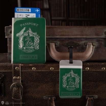 Harry Potter Kofferanhänger & Reisepass-Halter Set Slytherin – Bild 2