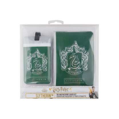 Harry Potter Kofferanhänger & Reisepass-Halter Set Slytherin – Bild 3