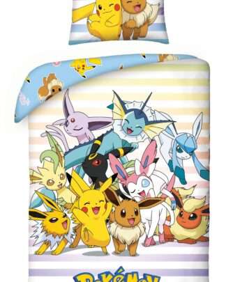 Pokémon Bettwäsche Pikachu, Evoli & Friends 135 x 200 cm / 80 x 80 cm
