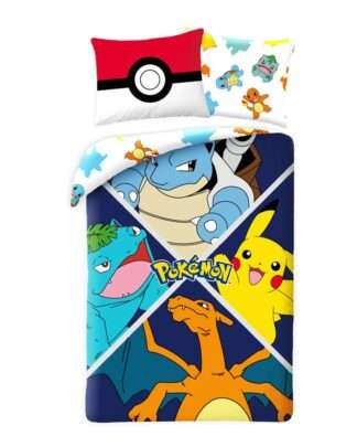 Pokémon Bettwäsche Ver. 1 140 x 200 cm / 70 x 90 cm