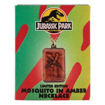 Jurassic Park Halskette mit Bernsteinanhänger Limited Edtiton – Bild 8