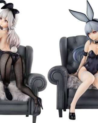 Original Character SSR PVC Statuen 1/7 Yi Ren Guan - House of Unhumans Jin Hua: Bunny Ver. + Qiao Er Combinatorial 23 cm