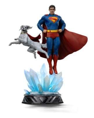 Superman Legacy Art Scale Statue 1/10 Superman & Krypto 32 cm