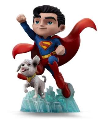 Superman Legacy Mini Co. PVC Figur Superman & Krypto 17 cm