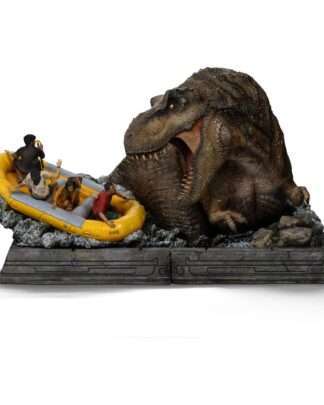 Jurassic World: Rebirth Demi Art Scale Statue 1/20  T-Rex River Attack 22 cm