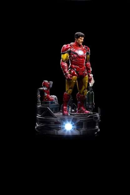 Marvel Deluxe Art Scale Statue 1/10 Iron Man Unleashed 23 cm – Bild 4