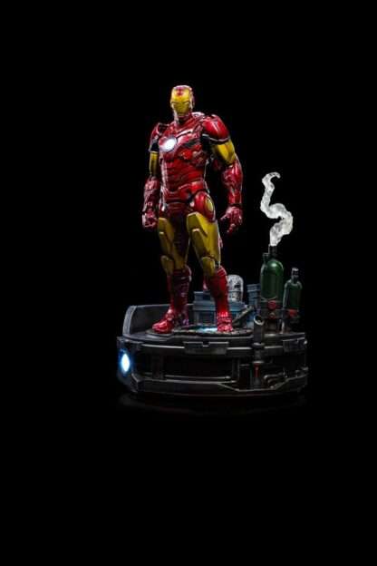 Marvel Deluxe Art Scale Statue 1/10 Iron Man Unleashed 23 cm – Bild 5