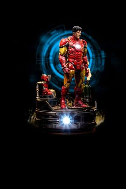 Marvel Deluxe Art Scale Statue 1/10 Iron Man Unleashed 23 cm – Bild 8