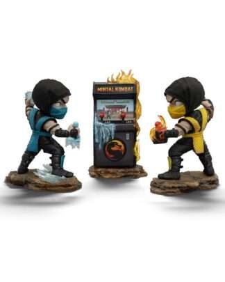 Mortal Kombat Mini Co. PVC Figuren Scorpion vs. Subzero Arcade Set 15 cm