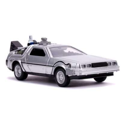 Zurück in die Zukunft II Hollywood Rides Diecast Modell 1/32 DeLorean Time Machine – Bild 3