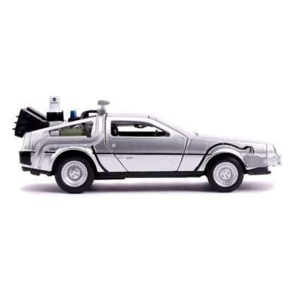 Zurück in die Zukunft II Hollywood Rides Diecast Modell 1/32 DeLorean Time Machine – Bild 4