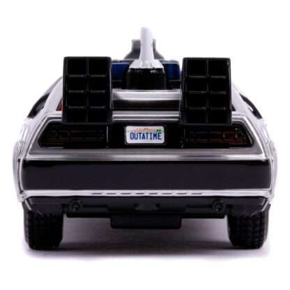 Zurück in die Zukunft II Hollywood Rides Diecast Modell 1/32 DeLorean Time Machine – Bild 6