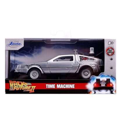 Zurück in die Zukunft II Hollywood Rides Diecast Modell 1/32 DeLorean Time Machine – Bild 11