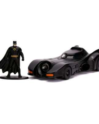 Batman 1989 Hollywood Rides Diecast Modell 1/32 1989 Batmobil mit Figur
